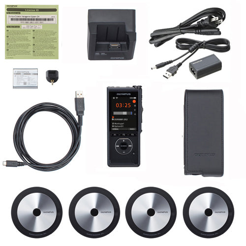 Olympus CR9500 Pro Conference Recording Kit with 360° Omnidirectional Audio Capture