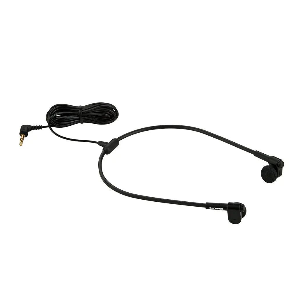 Olympus E - 62 Transcription Headset with Extra - Long Cable - High Quality Stereo PC Headset - American Dictation