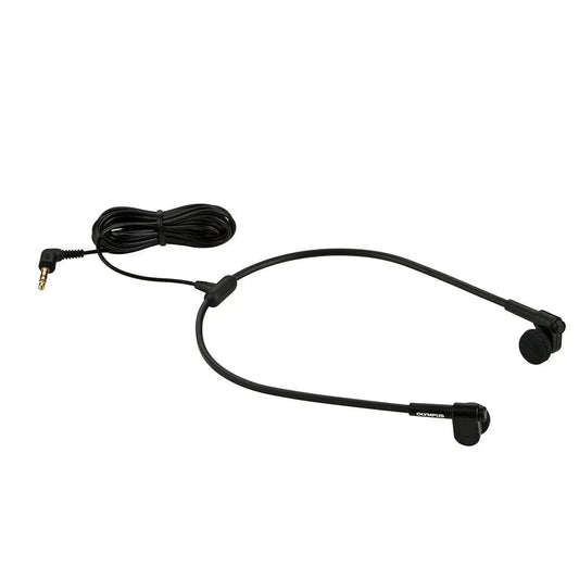 Olympus E - 62 Transcription Headset with Extra - Long Cable - High Quality Stereo PC Headset - American Dictation