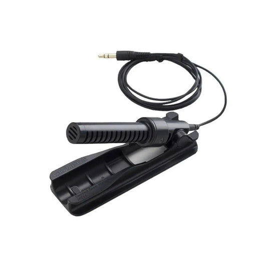 Olympus ME - 34 Compact Zoom Microphone - Directional Design, Windscreen, Unidirectional, 70 - 14,000Hz Frequency Response - American Dictation