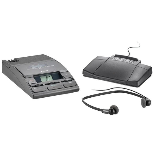 Philips Mini Cassette Transcription Kit LFH - 720 - Professional Grade Transcriber - American Dictation