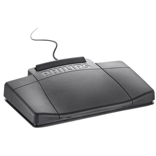 Philips Transcription Foot Pedal - Mini Cassette LFH2210 - American Dictation
