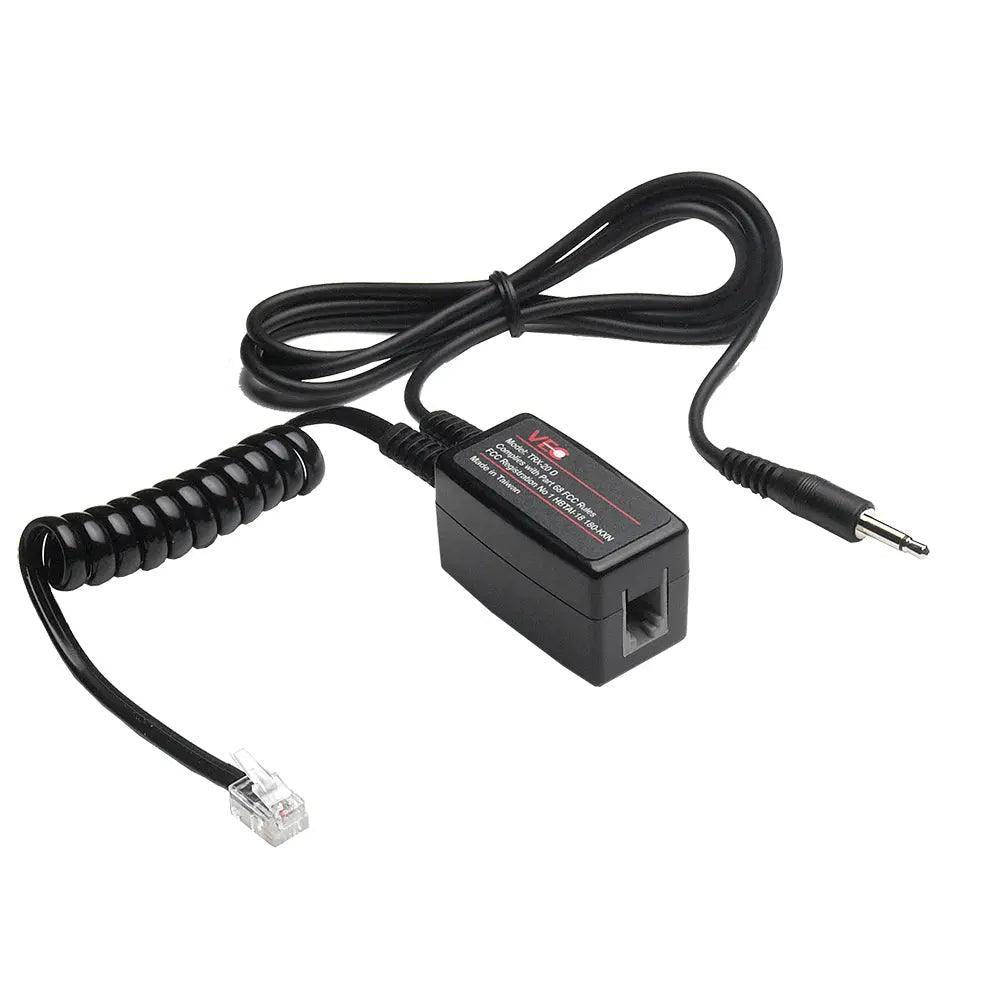 Telephone Recording Adapter VEC TRX - 2035B for Digital Voice Recorders - American Dictation