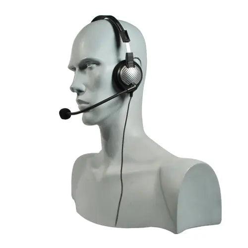 Andrea NC-181 Monaural Headset with standard computer plugs.