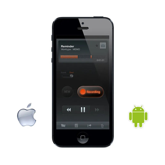 Olympus Dictation App for iPhone and Android