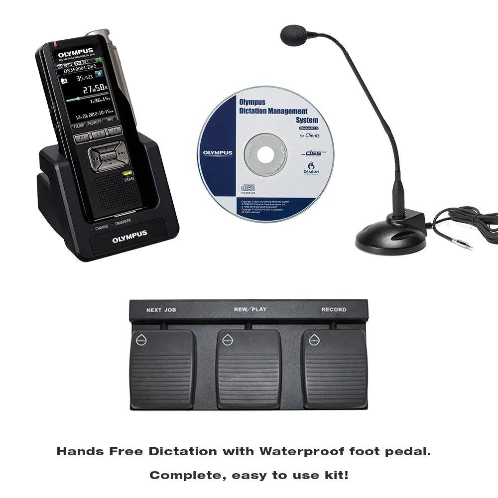 Pathologist's Wet Location Hands Free Dictation System