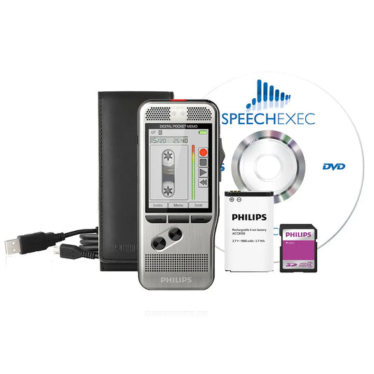 Philips DPM-7000 digital slide switch dictation recorder