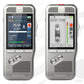 Philips completed dictation and transcription kit on white background