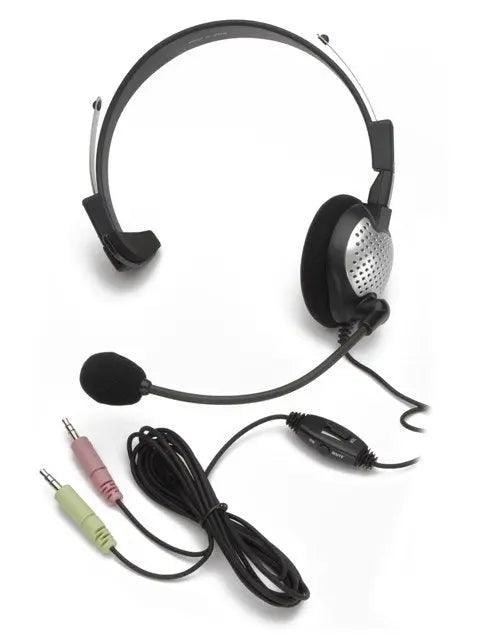 Andrea NC - 181VM On - Ear Voice / Mute Mono Headset. Comfortable and reliable. - American Dictation