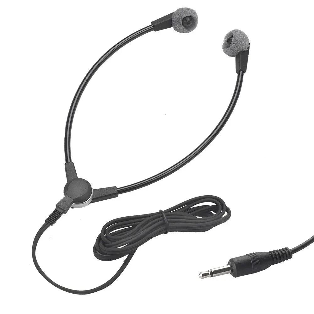 Mono Wishbone Transcription Headset VEC SH55L with Dual Chambers - American Dictation