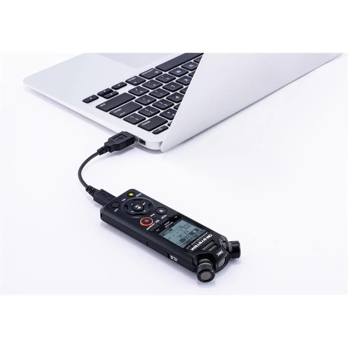 New Olympus LS - P5 Linear PCM Recorder with 16GB Internal Storage & Bluetooth Monitoring - American Dictation