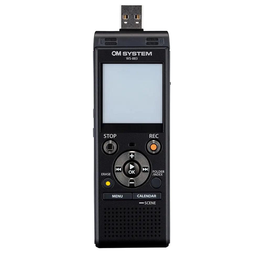 Olympus WS - 883 Voice & Music Recorder - 8GB, True Stereo Microphones - American Dictation