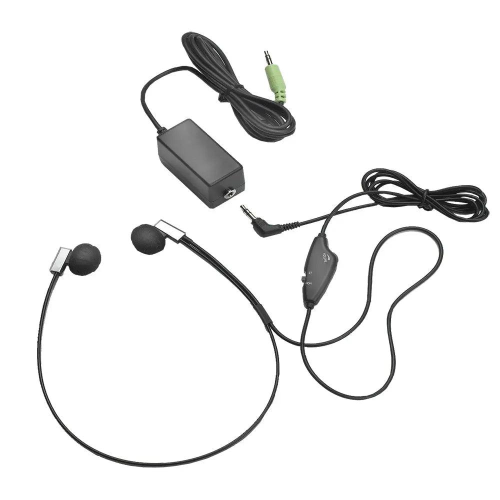 Our most Popular Under Chin Transcription Headset FLX - 10 - American Dictation