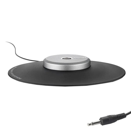 Philips Conference Microphone LFH9172 - High - Quality 360 Degree Recording Experience - American Dictation