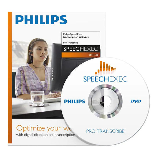 Philips SpeechExec Pro Transcribe - LFH4512 - Digital Download - 2 Year Subscription - American Dictation