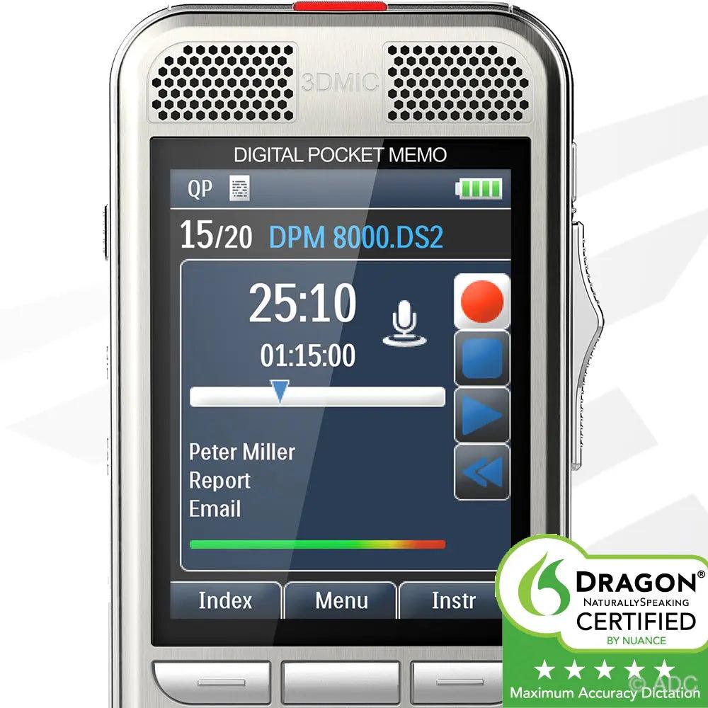 Philips TS - 8000 Complete Dictation Kit. Everything you need in one kit. - American Dictation