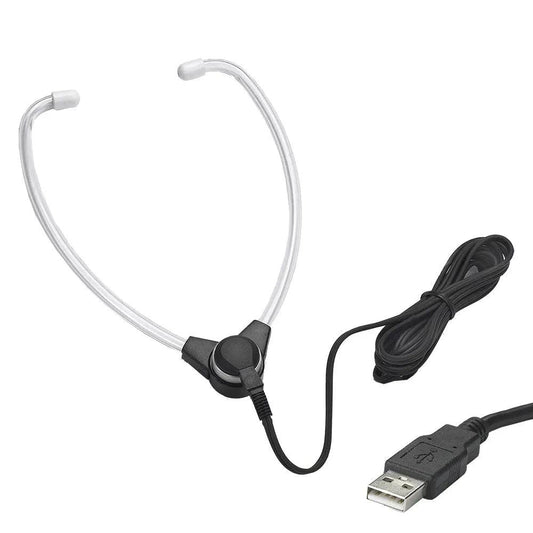 Plastic Stethoscope USB Transcription Headset - VEC SH50 - USB - American Dictation