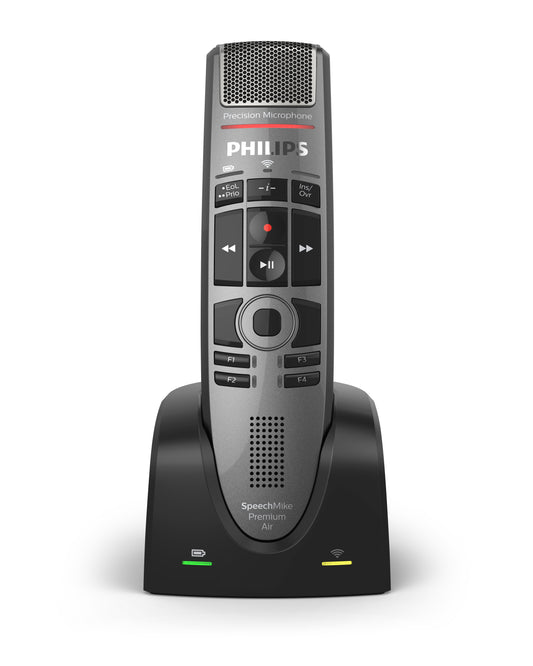 Philips SpeechMike Premium Air Wireless Push Button Microphone (SMP4000)