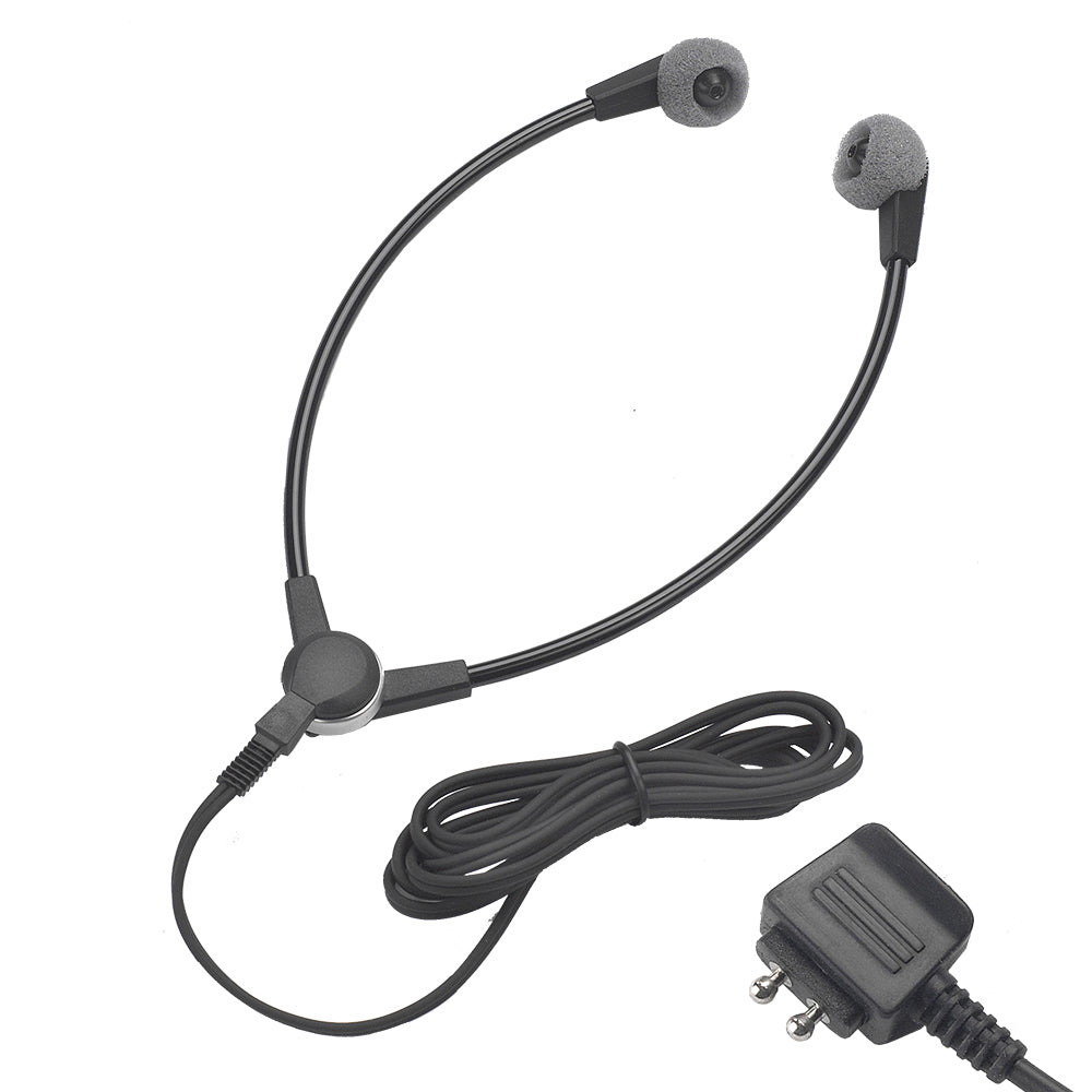 Wishbone Transcription Headset - Dictaphone two prong - VEC SH55-DP