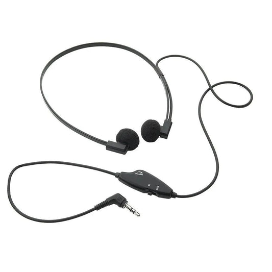 VEC SP - VC5 Transcription Headset with Volume Control and a Stereo/Mono Switch - American Dictation